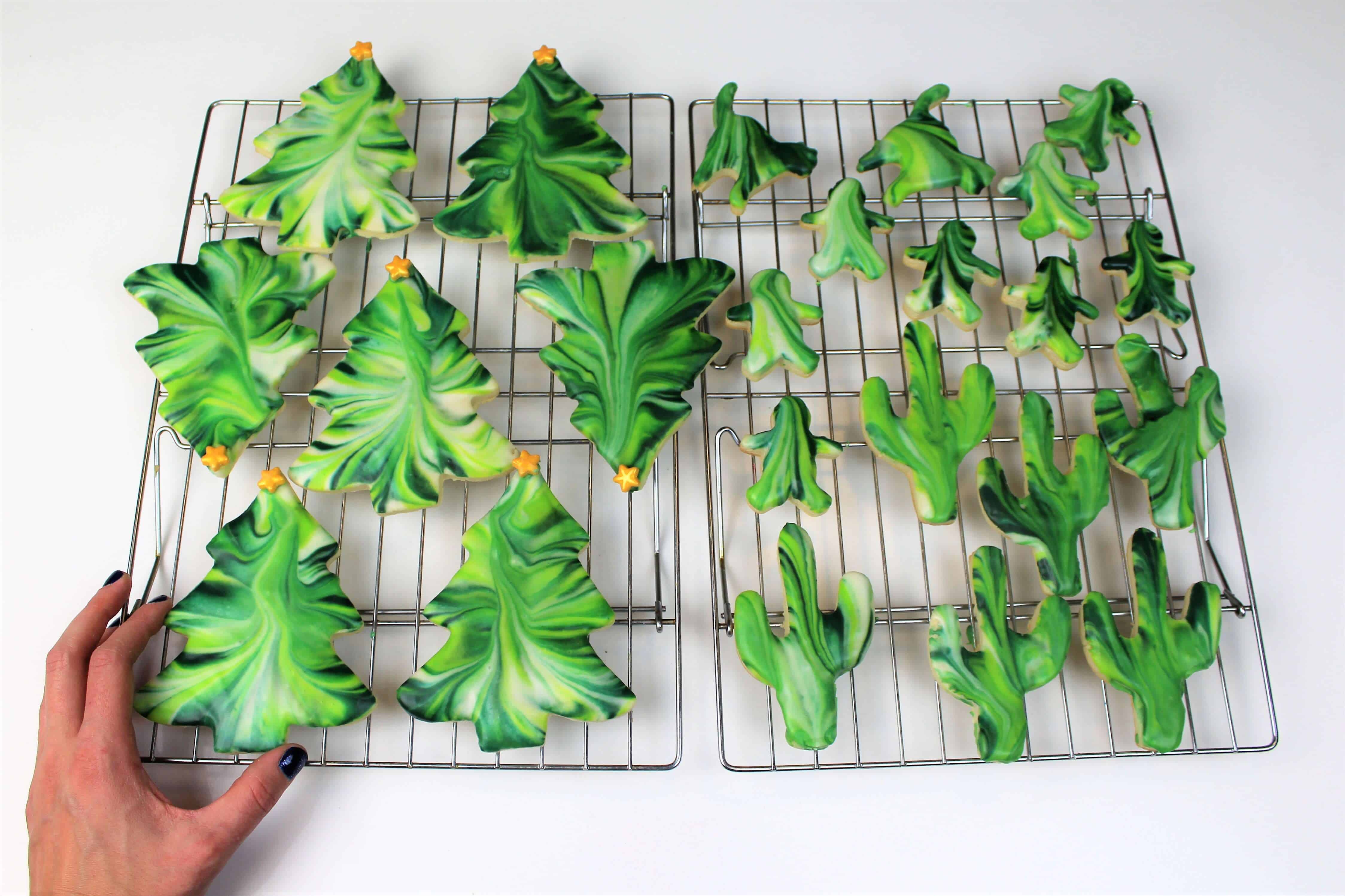 大理石糖饼干的图片