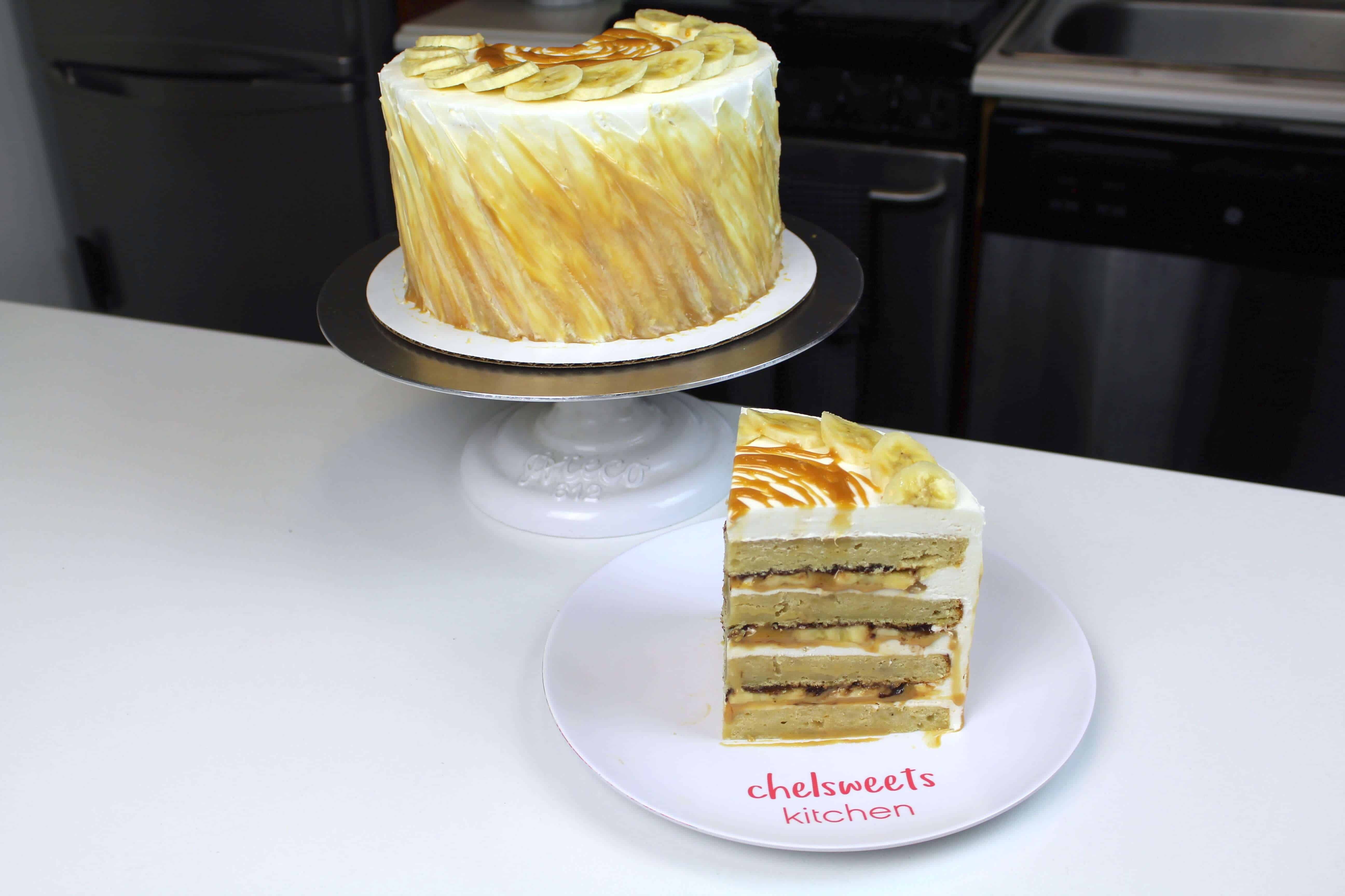 banoffee蛋糕的形象片