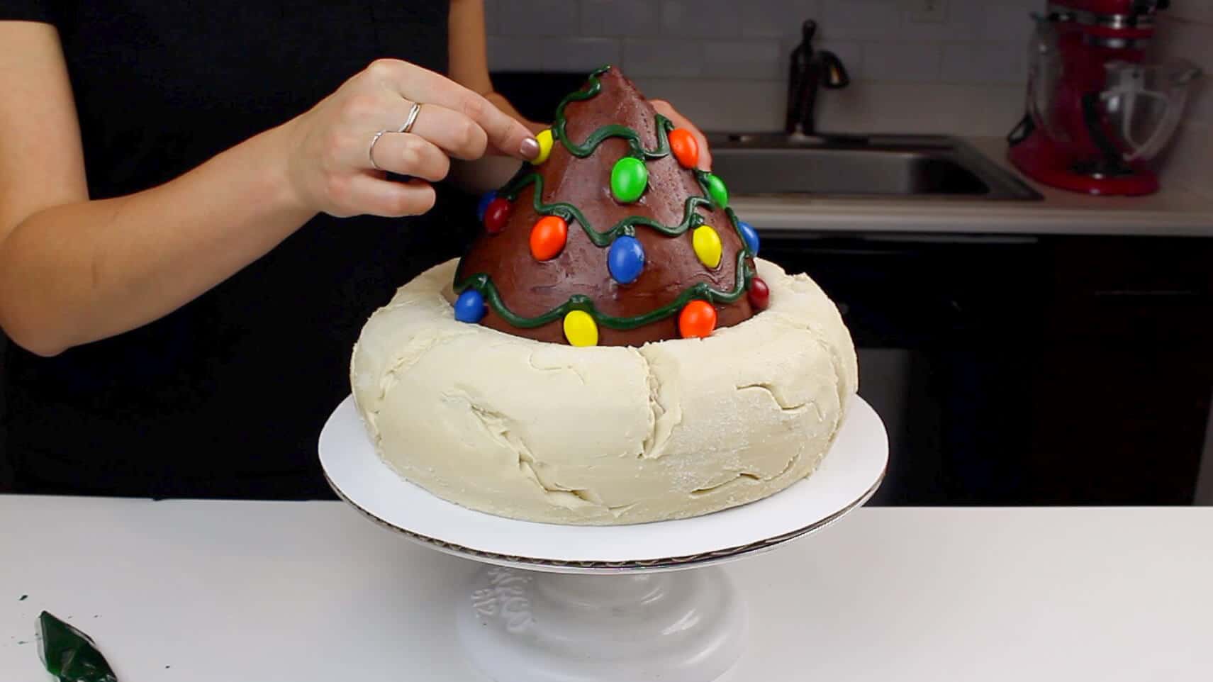 增加对灯光蛋糕