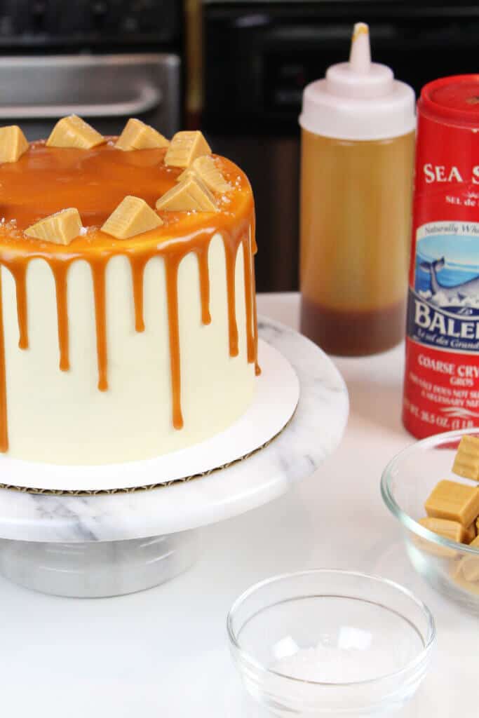 焦糖蛋糕滴用自制焦糖酱