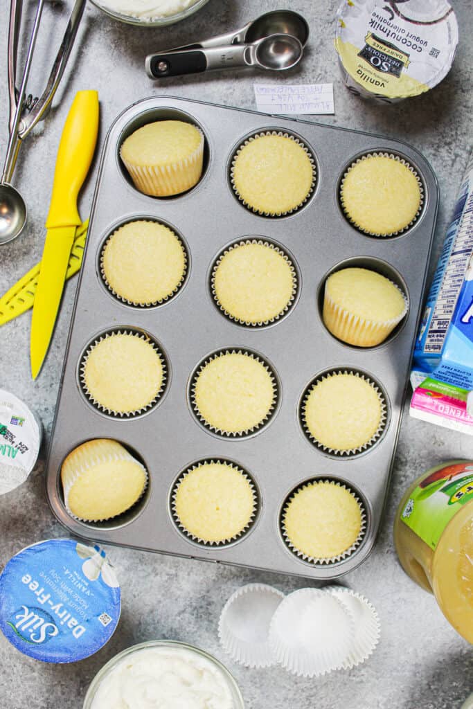 香草杏仁蛋糕的图象