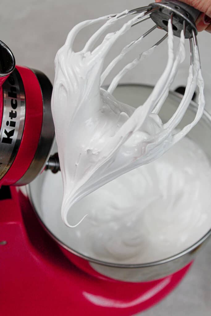 酥皮在搅蛋器的形象