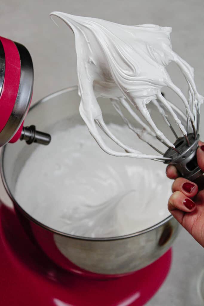 酥皮在搅蛋器的形象