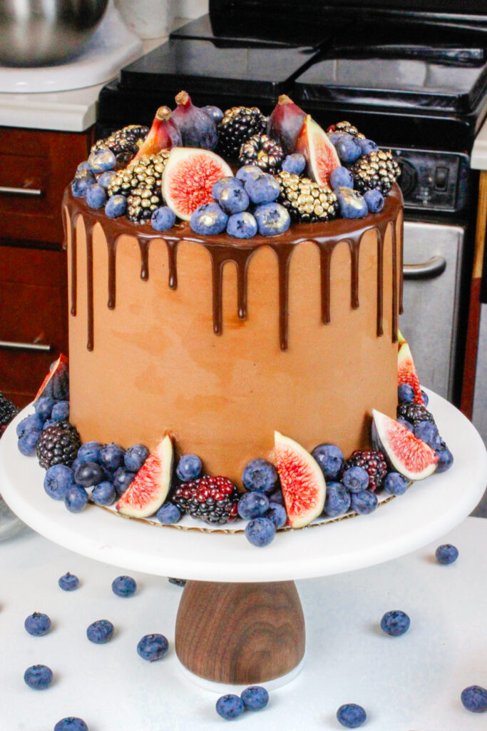 小6英寸巧克力蛋糕食谱图片