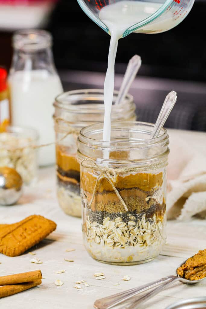 想象一下牛奶被倒进麦片罐里过夜