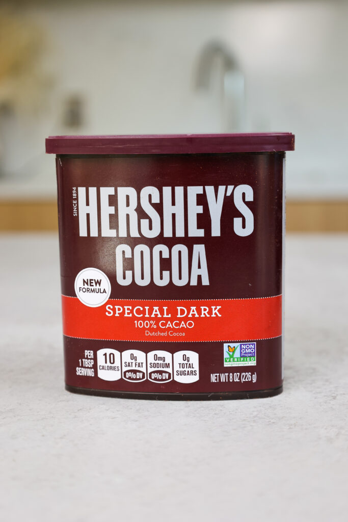 好时烘焙黑可可的图像